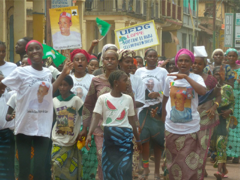 Rally in Mamou