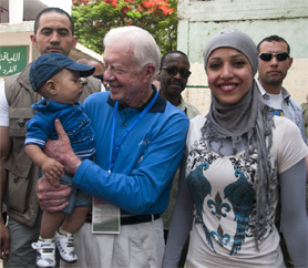 President Carter in Cairo