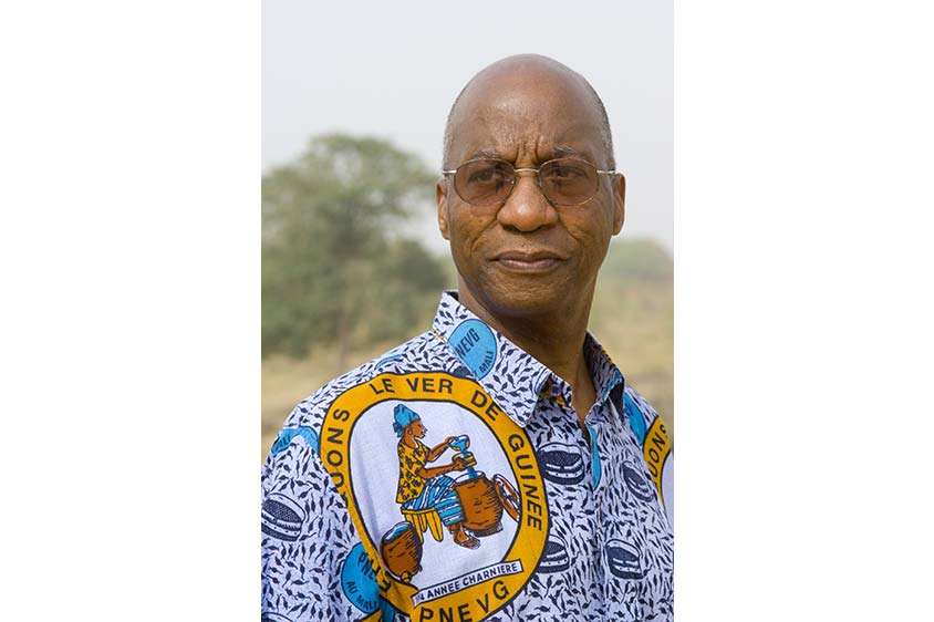 Portrait style photo of Dr. Hopkins in Nigeria.
