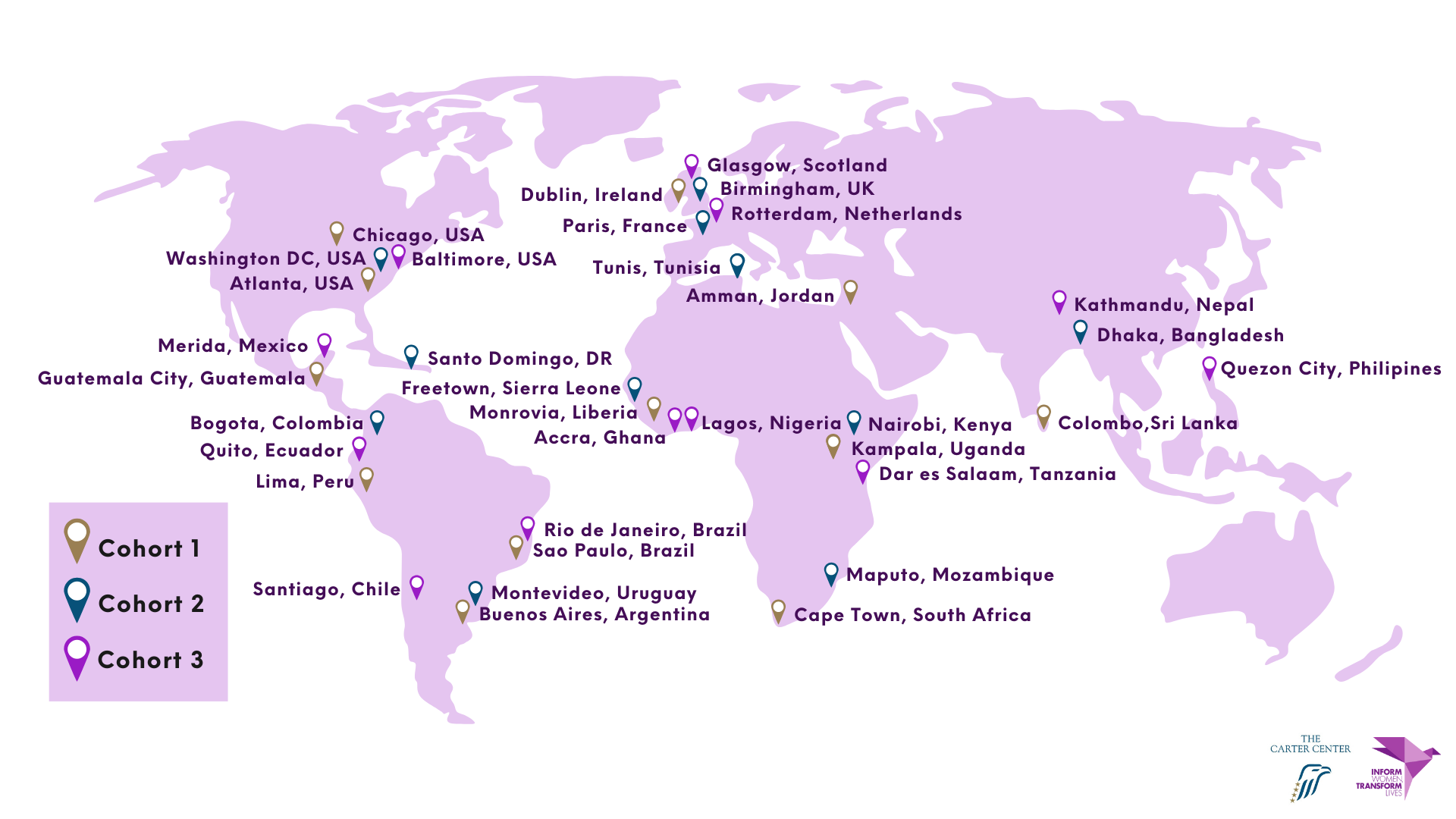 IWTL cities map