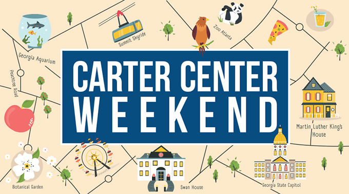 Carter Center Weekend logo