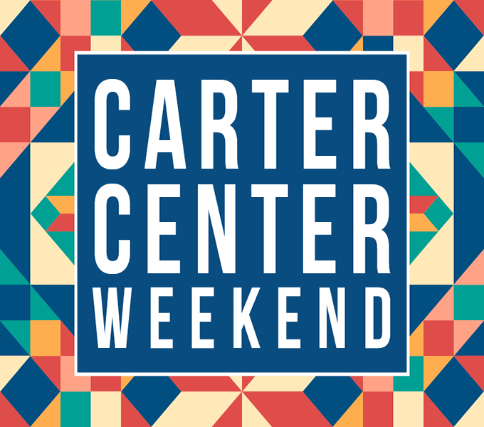 Carter Center Weekend logo