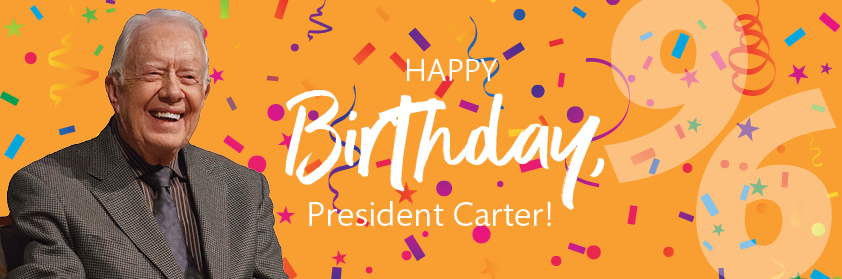 Graphic of President Carter.