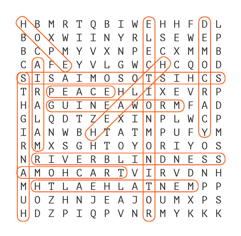 Word Search Key