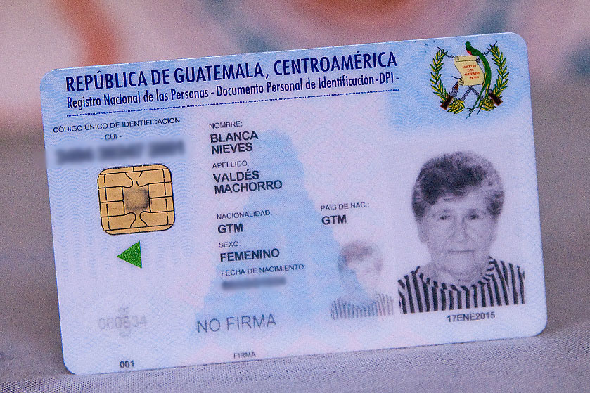 Blanca Nieves and her niece are just a little more secure now that she has her identity back. (All photos: The Carter Center/ L. Satterfield)