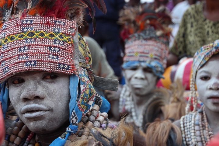 Lubakat men in Katanga Province