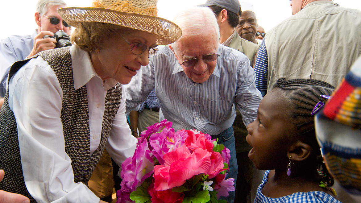 Happy birthday, Mrs. Carter! Thank you for a lifetime of service that has made a difference in the lives of so many. (Photo: The Carter Center)