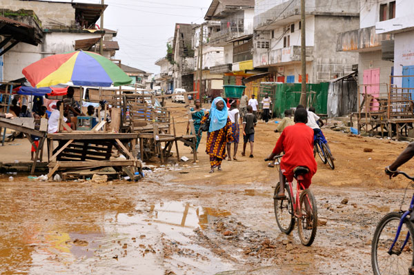 Monrovia street scene