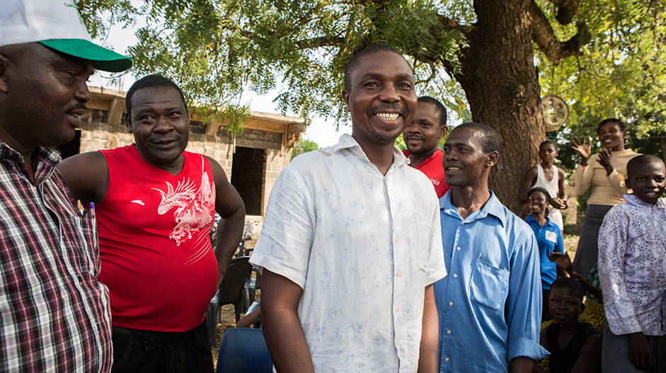 Farmer and schoolteacher Gabriel Ani is one of Nigeria's best CDDs.