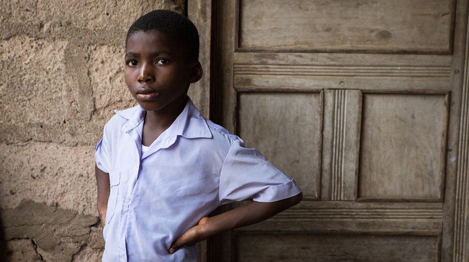 Gideon Abraham, 10, has big plans for when he grows up. The Nigerian boy needs to stay healthy for his dreams to come true.