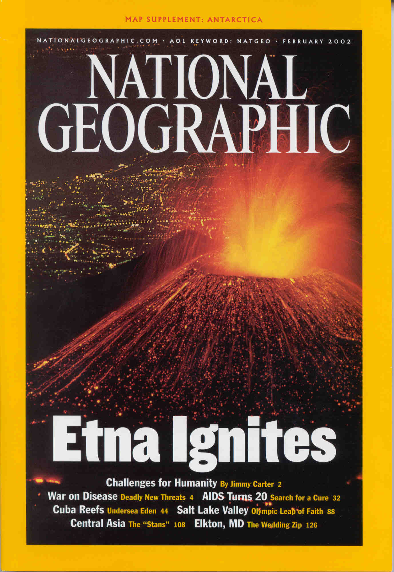 National Geographic Cover, February 2002
