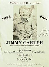 Jimmy Carter campaign flyer