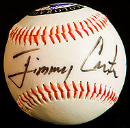 Photo of the Presidential baseball